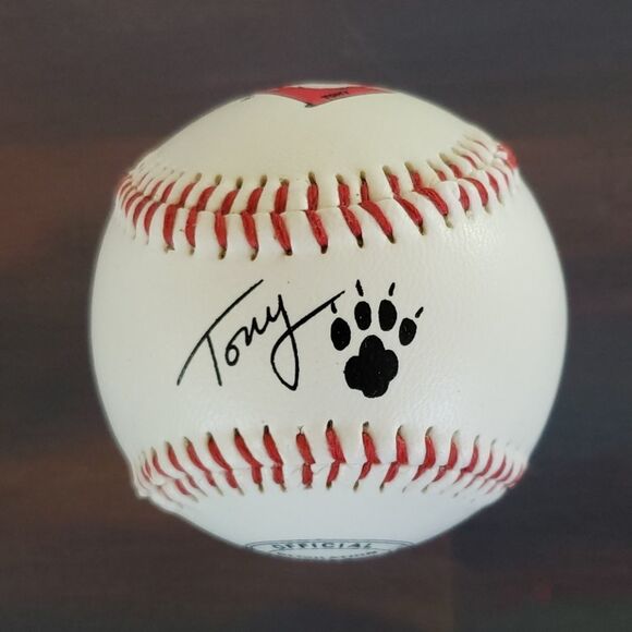 Vintage Kelloggs Tony the Tiger Regulation Baseball - Picture 3 of 3